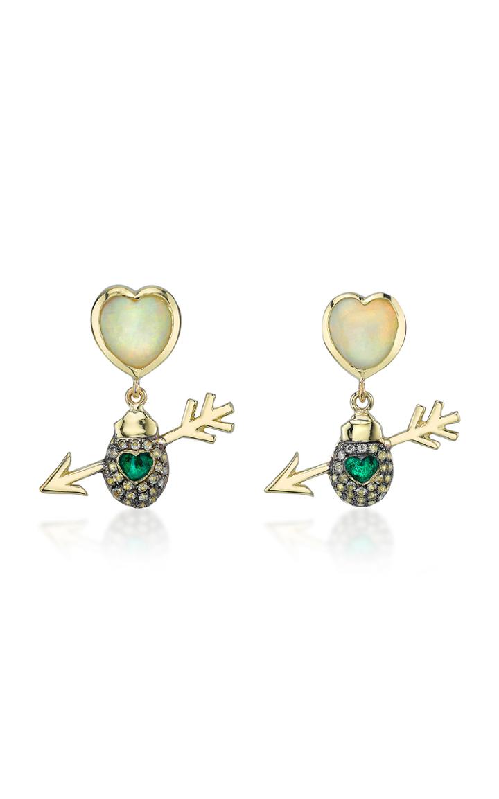 Daniela Villegas One-of-a-kind Loving Ma'at Earrings