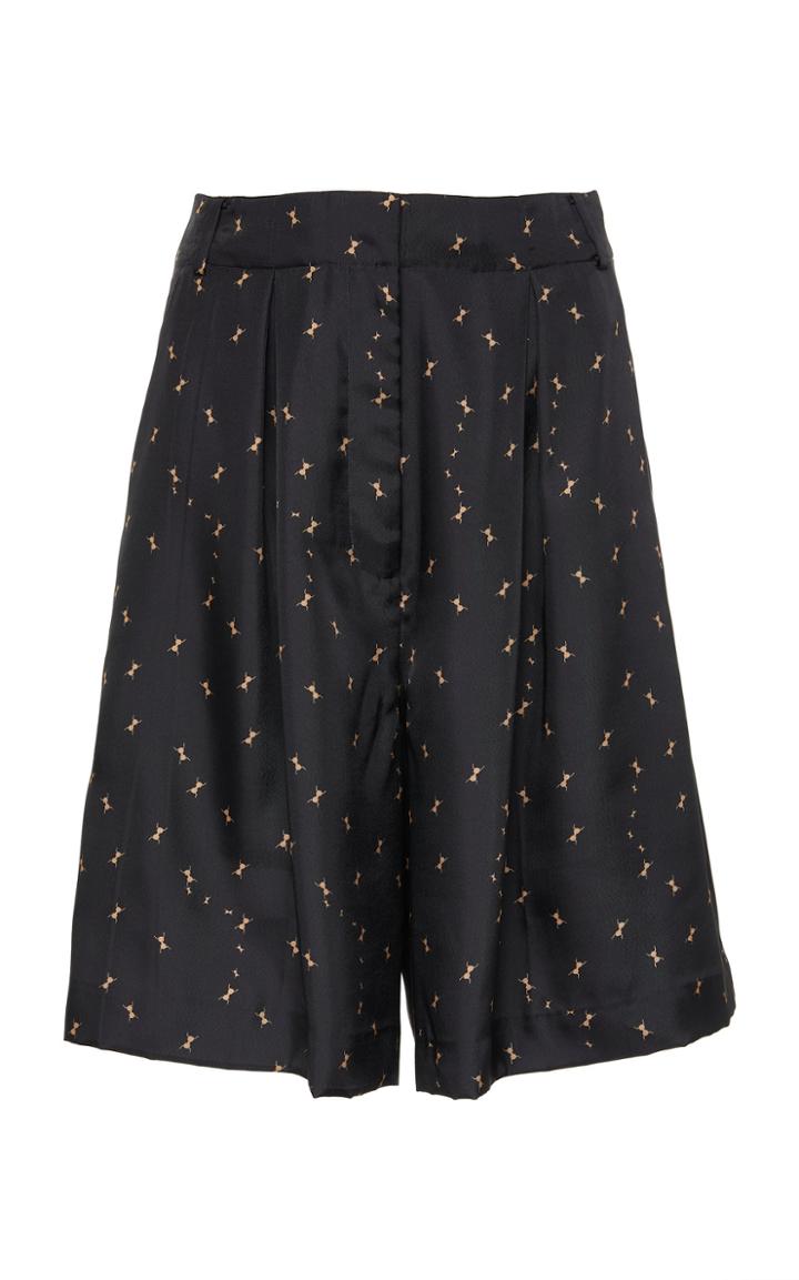 Tibi Ant Polka Dot Relaxed Short