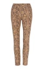 Frame Le High High-rise Printed Cropped Skinny Jeans