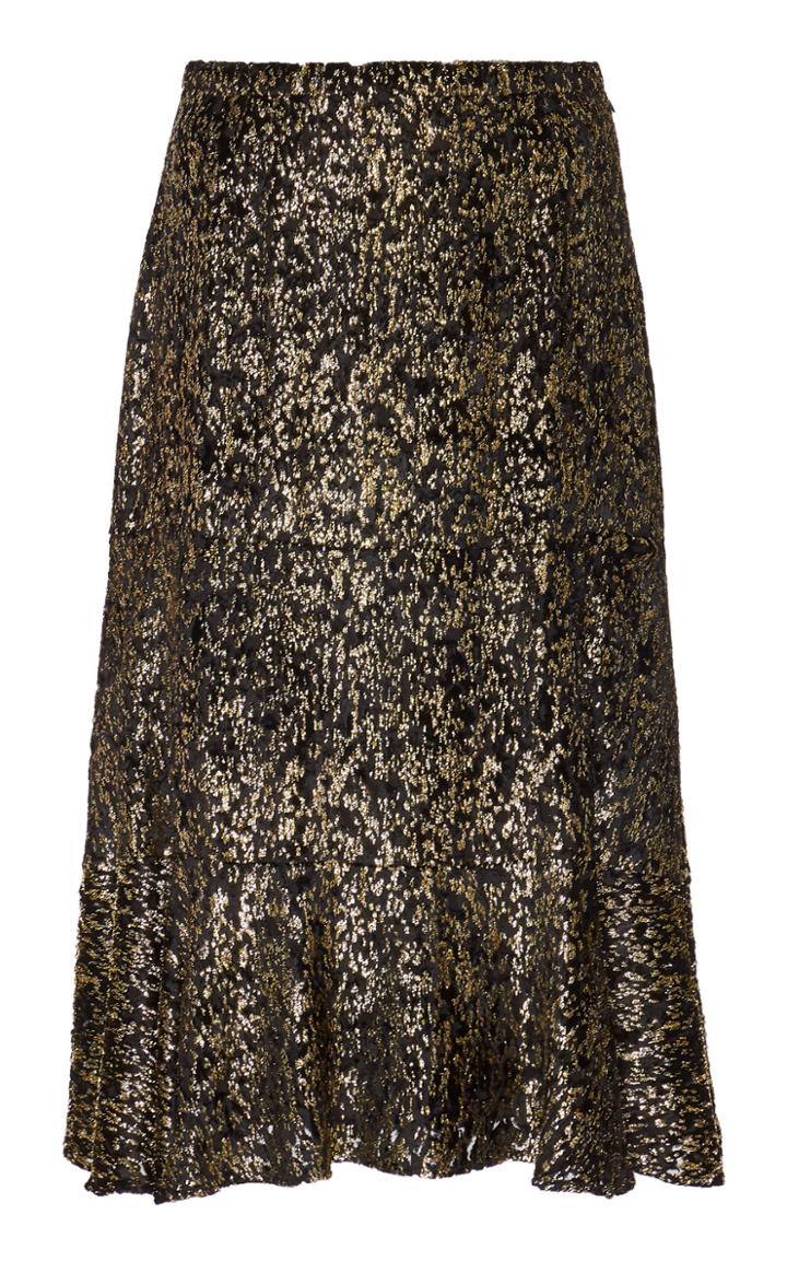 Altuzarra Clementine Metallic Skirt