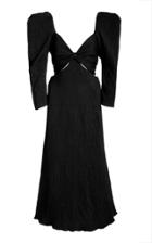 Johanna Ortiz The Silence Inside Me Cutout Crepe Dress