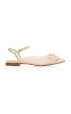 Delpozo Embellished Buckle Flat