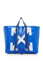 Off-white C/o Virgil Abloh New Commercial Blue Tote