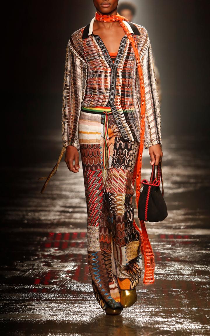 Missoni Multicolored Patchwork Pant