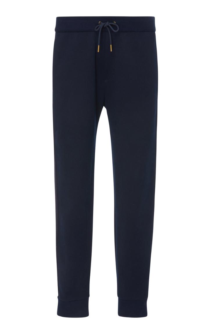 Ralph Lauren Slim-fit Striped Stretch-jersey Track Pants