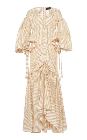 Ellery Emma Lou Silk Ruffle Dress