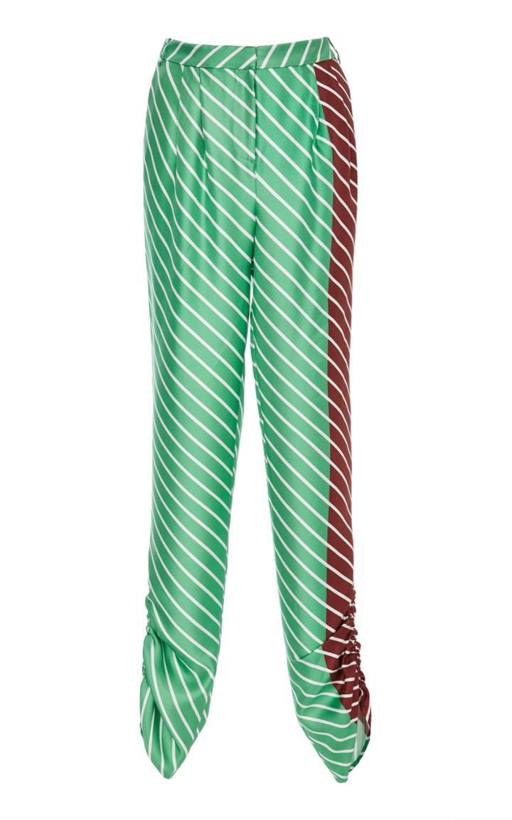 Tibi Shirred Pleat Pant