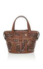 Bottega Veneta Paisley Checker Tambura Bag