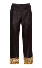 Dolce & Gabbana Fringed Jacquard Mid-rise Trouser