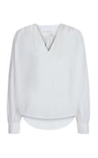Moda Operandi Remain Straw Long Sleeve Cotton Shirt Size: 36