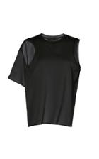 Low Classic Asymmetric Cutout Stretch-jersey T-shirt