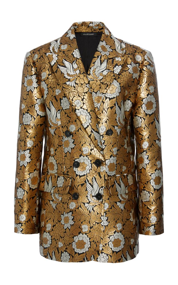 Jill Stuart Esther Lame Jacket