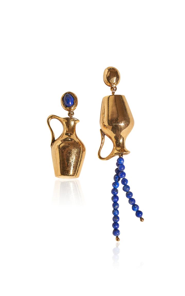 Moda Operandi Pamela Love Vessel 14k Gold-plated Earrings