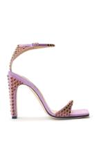 Sergio Rossi Sr1 Lilac Crystal Embellished Sandal