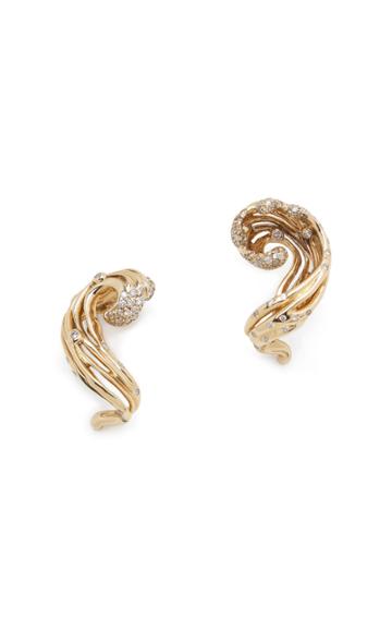 Bibi Van Der Velden Small Wave Earrings