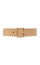 Maison Boinet Wide Stitched Leather Belt