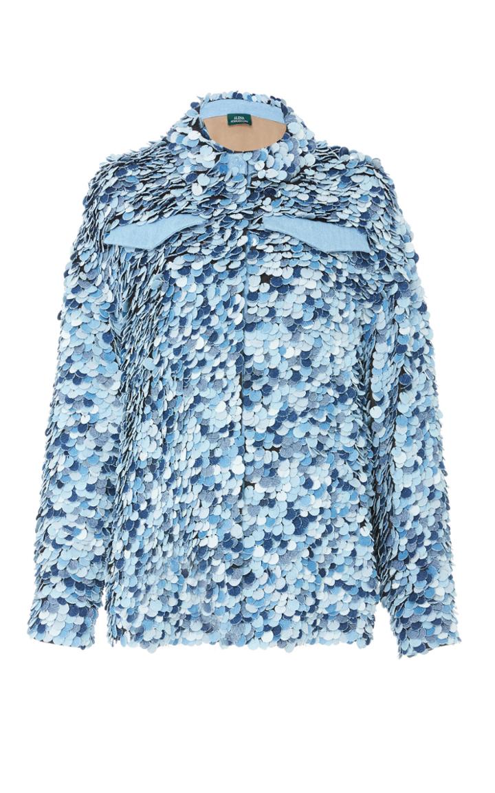 Alena Akhmadullina Sequin Denim Jacket