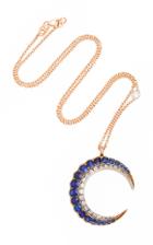 Toni + Chlo Goutal One-of-a-kind Victoria Ii Crescent Necklace