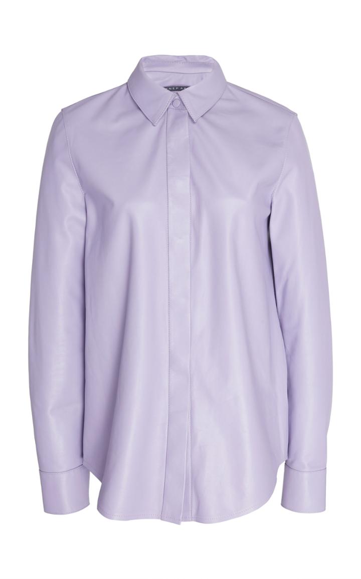Zeynep Aray Leather Shirt