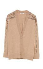 Moda Operandi Dorothee Schumacher Surprising Match Studded Wool-cashmere Cardigan