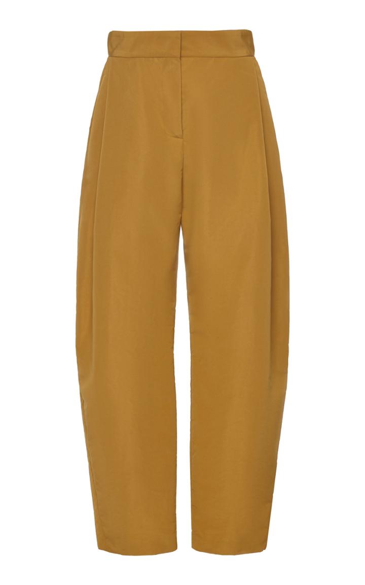 Martin Grant High-rise Taffeta Wide-leg Pants