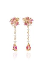 Anabela Chan M'o Exclusive Padparadscha Paradise Drop Earrings