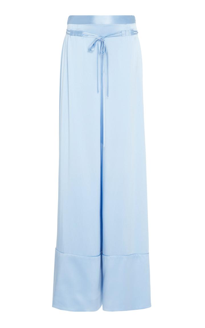 Hellessy Rawlings Wide-leg Silk Satin Pants