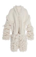 Prabal Gurung Chunky Oversized Wool Cardigan