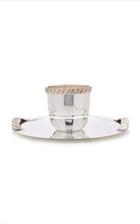 Mantiques Modern Vintage Hermes Silver-plated Ice Bucket And Serving T