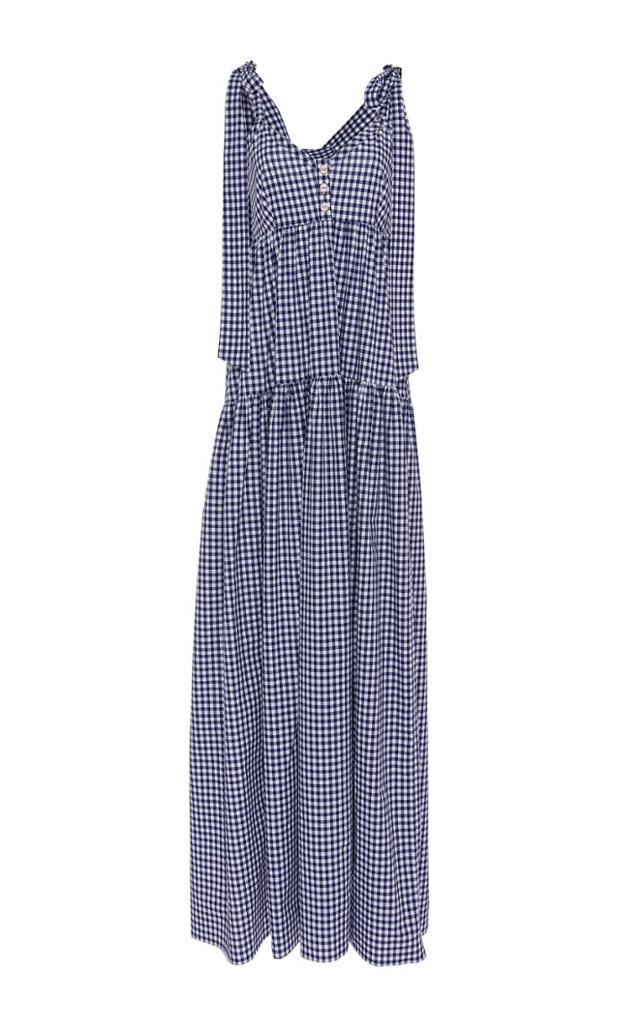 Caroline Constas Elle Tiered Maxi Dress