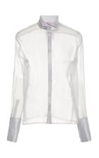 Gauge81 Rio Silk Organza Tuxedo Shirt
