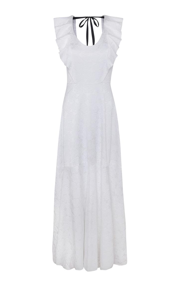 Adriana Iglesias Nicole Jacquard Dress