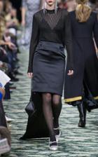 Paco Rabanne Asymmetric Satin Skirt