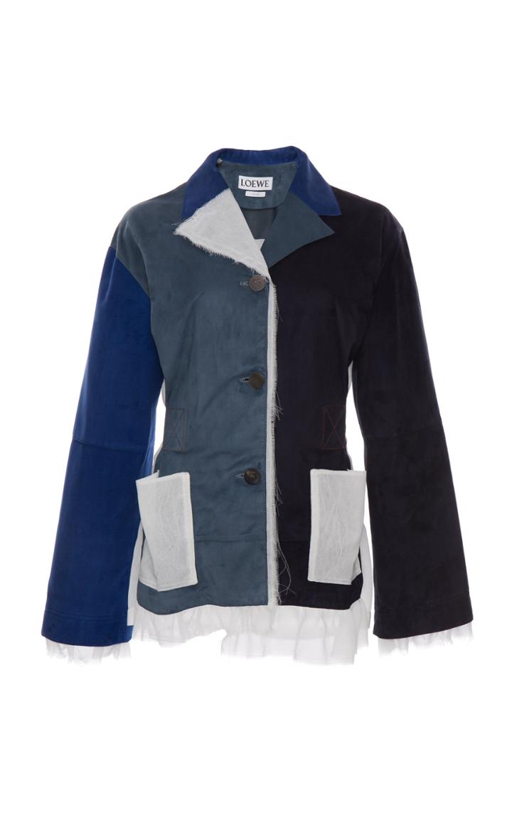 Loewe Patchwork Suede Jacket