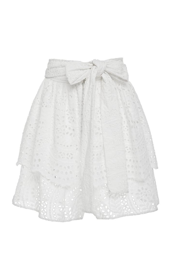Jill Stuart Tasha Cotton Eyelet Short