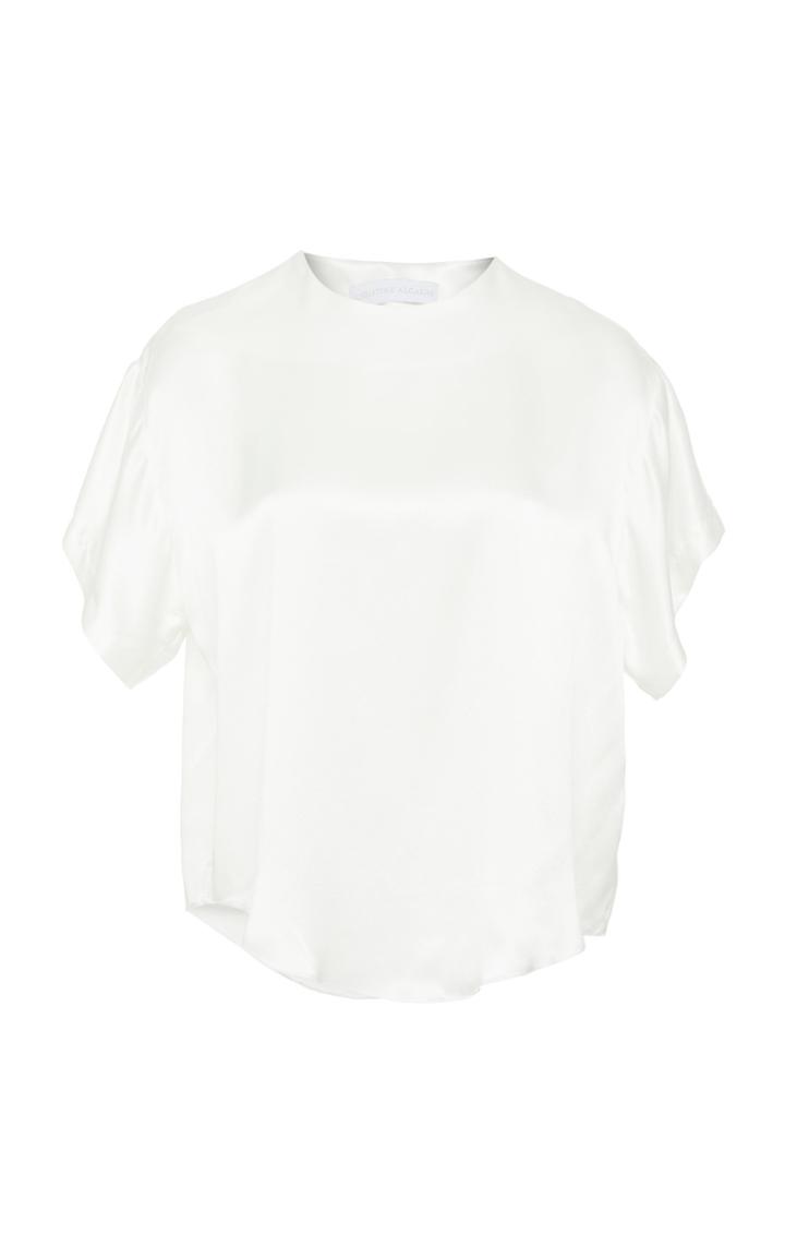 Christine Alcalay Silk Boxy Tee