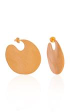 Cano Eclipse 24k Gold-plated Earrings