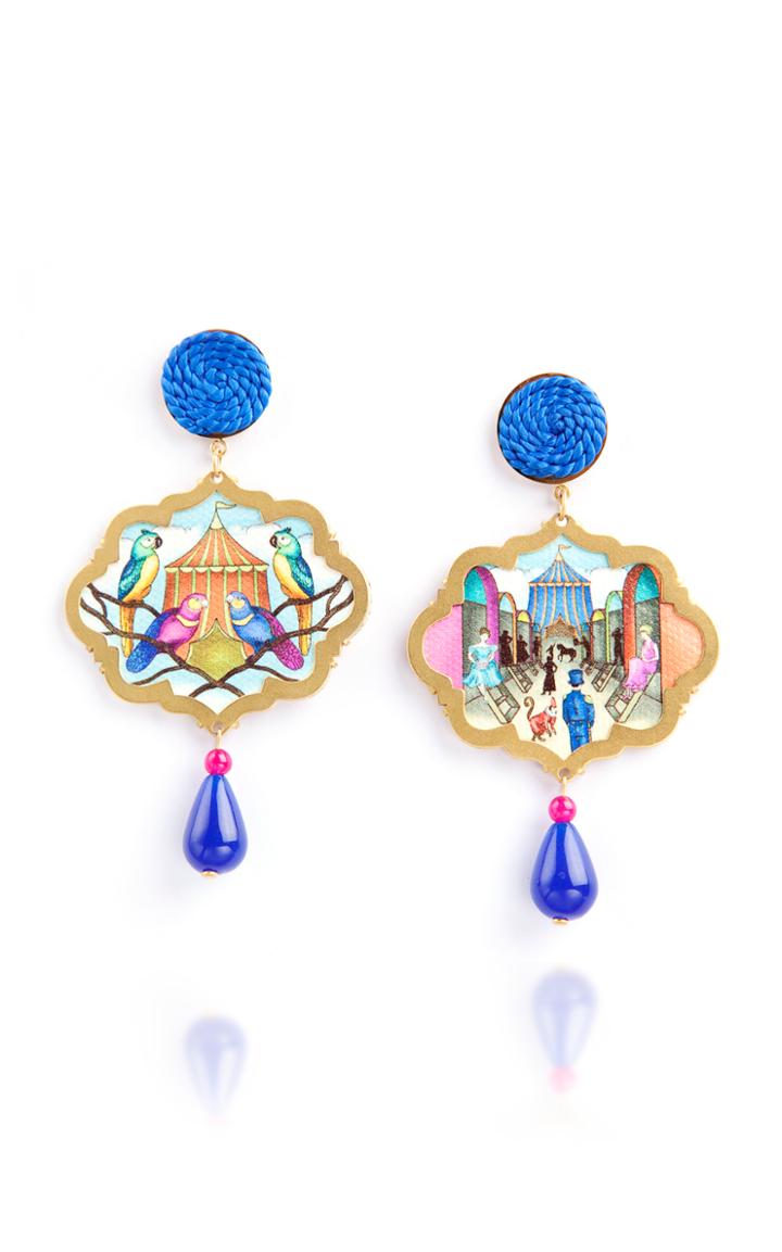 Anna E Alex Circo Backstage Earrings