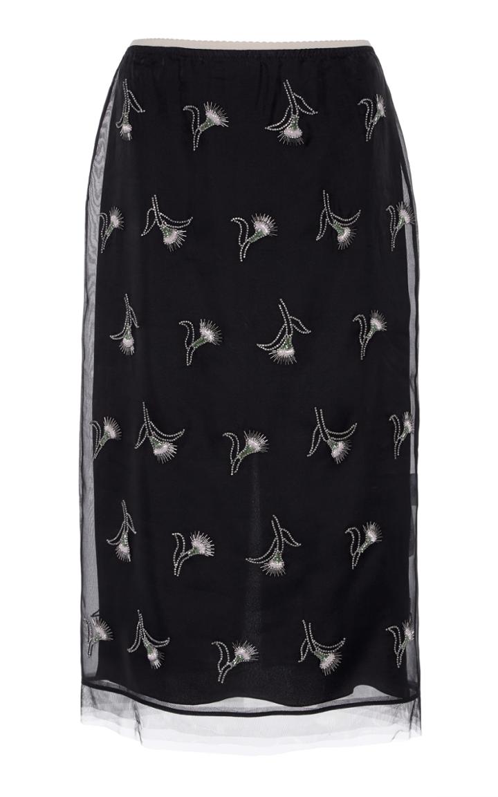 N 21 N&deg;21 Crystal Embellished Pencil Skirt
