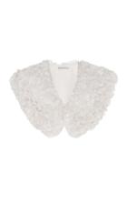Mary Katrantzou Ruffled Silk Habotai Top