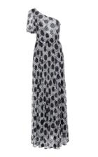Missoni One-shoulder Printed Jersey Maxi Dress