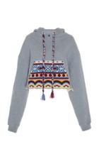 Alanui Knit Pocket Cotton Sweatshirt
