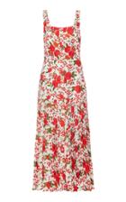 Alexis Amal Floral-embroidered Midi Dress