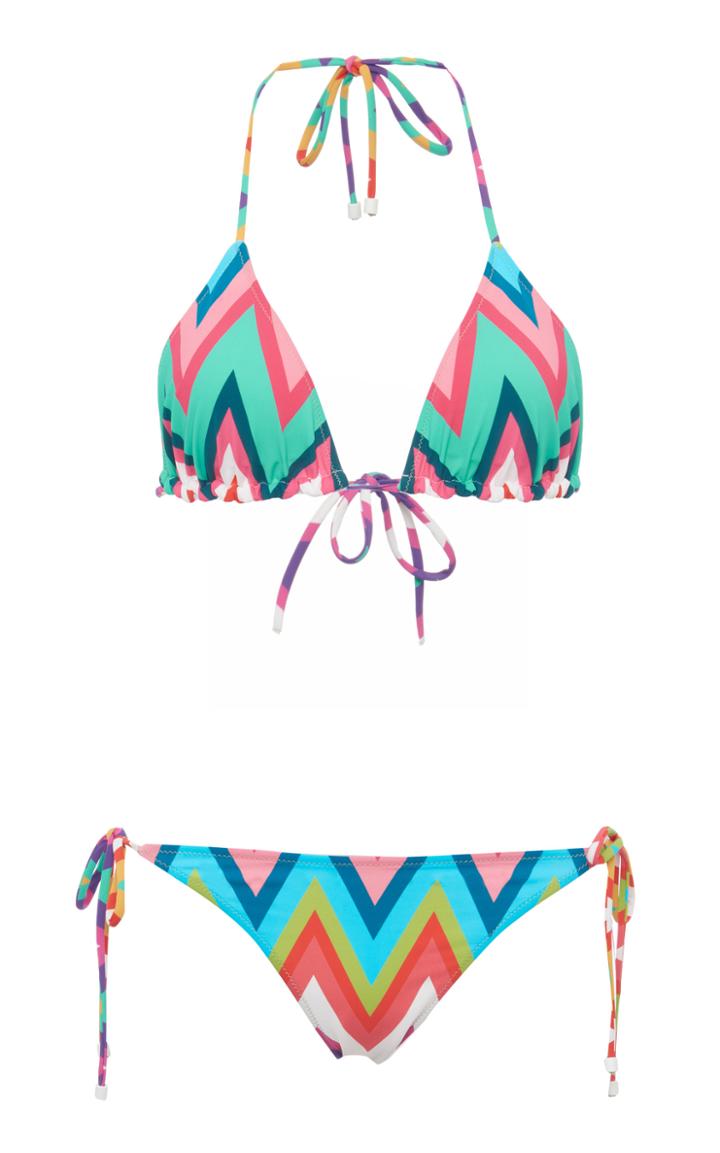 Missoni Mare Chevron-print Bikini Set