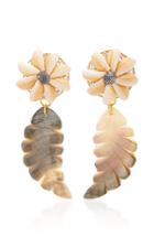 Brinker & Eliza One Way Ticket Mother Of Pearl And Shell Earrings