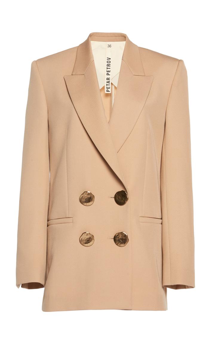 Petar Petrov Jimi Double-breasted Wool Jacket