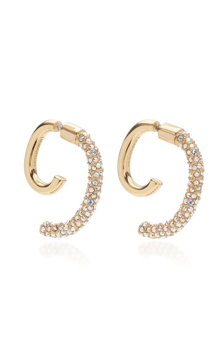 Demarson Luna Pave Crystal Convertible Earrings