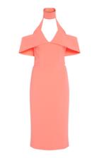 Christian Siriano Cut Out Halter Dress