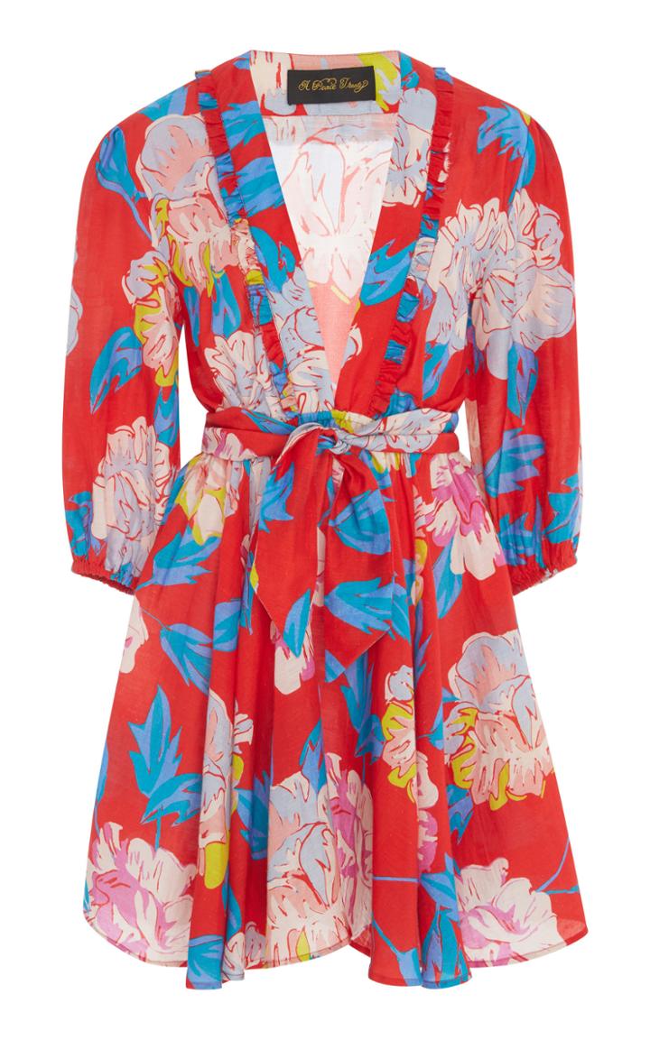 A Peace Treaty Talla V-neck Dress