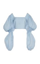 Moda Operandi By Efrain Mogollon Marturet Woven Cropped Top Size: 2